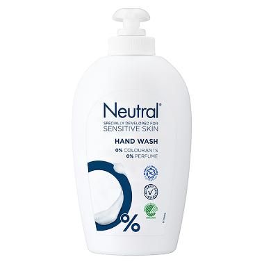 Cremesæbe Neutral Handwash uden Parfume 250 ml 6 fl x 250 ml/krt,